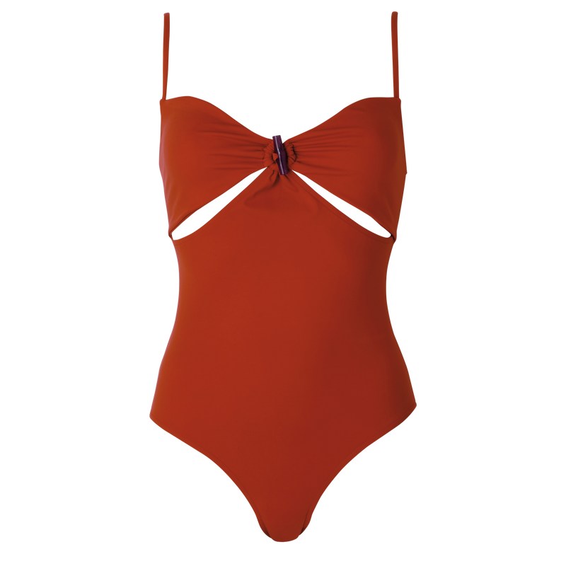 Longchamp Swimsuit - Jersey Sienna | 3614-MLZKU