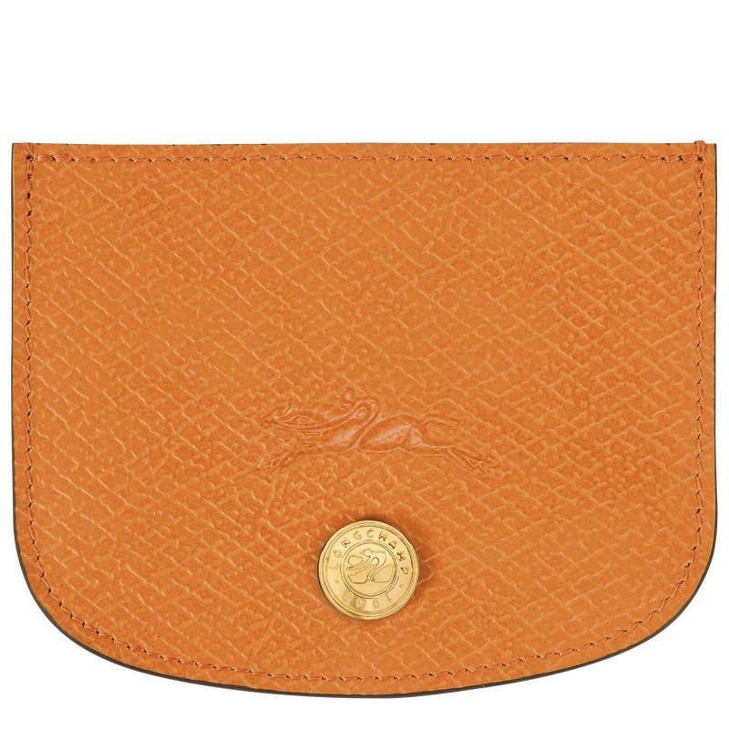 Longchamp épure Card holder - Leather Kayısı Rengi | 7240-AXVHY