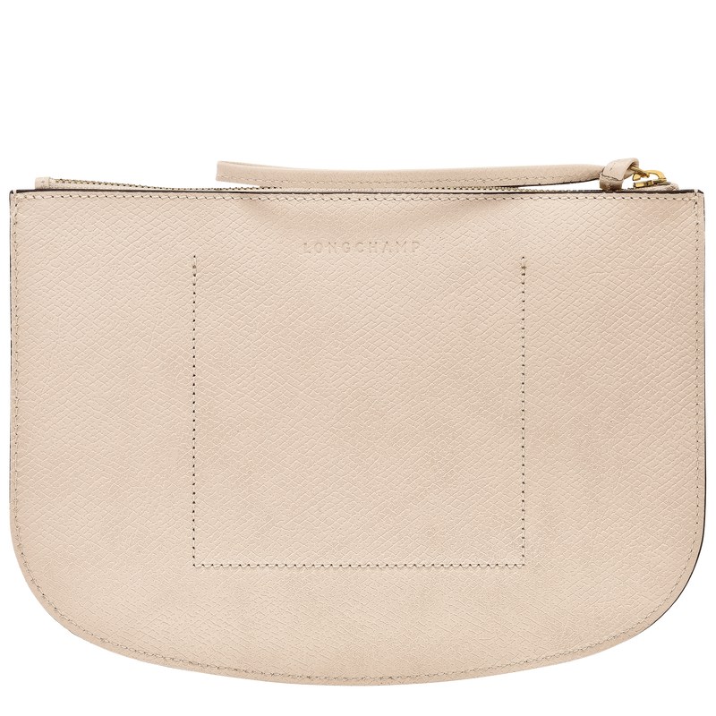 Longchamp Épure Pouch - Leather Paper | 9621-QWKMI