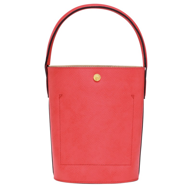 Longchamp Épure S Bucket bag - Leather Strawberry | 4529-MNPRK