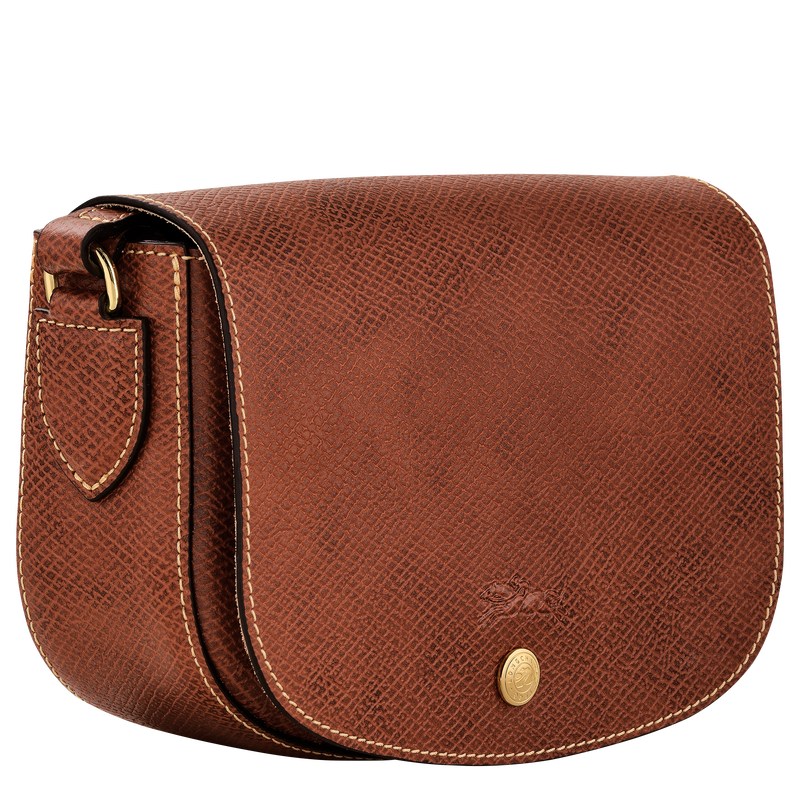 Longchamp Épure S Crossbody bag - Leather Kahverengi | 4153-SONYT