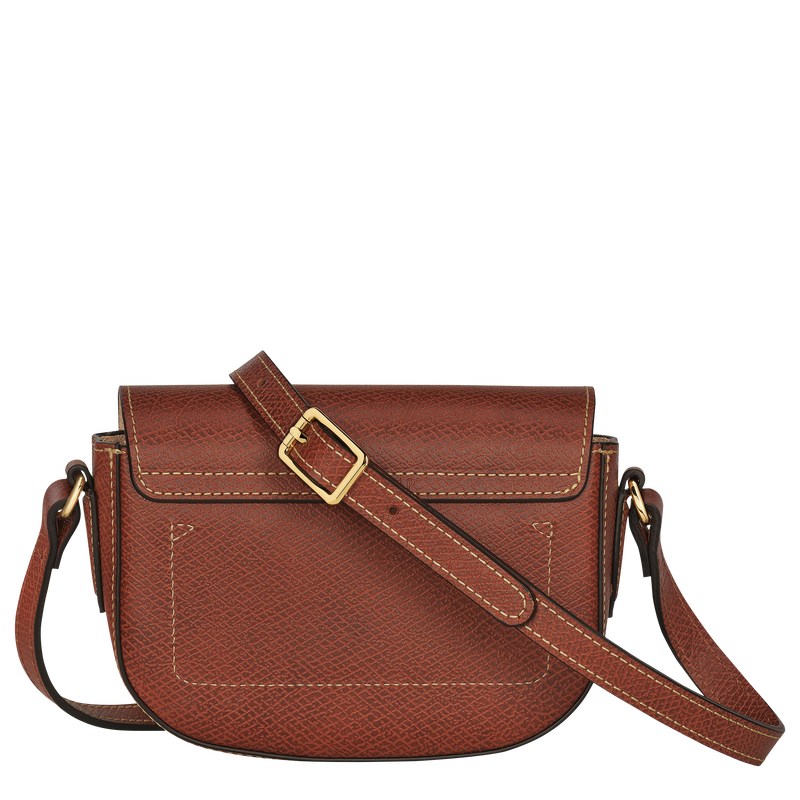 Longchamp Épure XS Crossbody bag - Leather Kahverengi | 8075-RAHGF